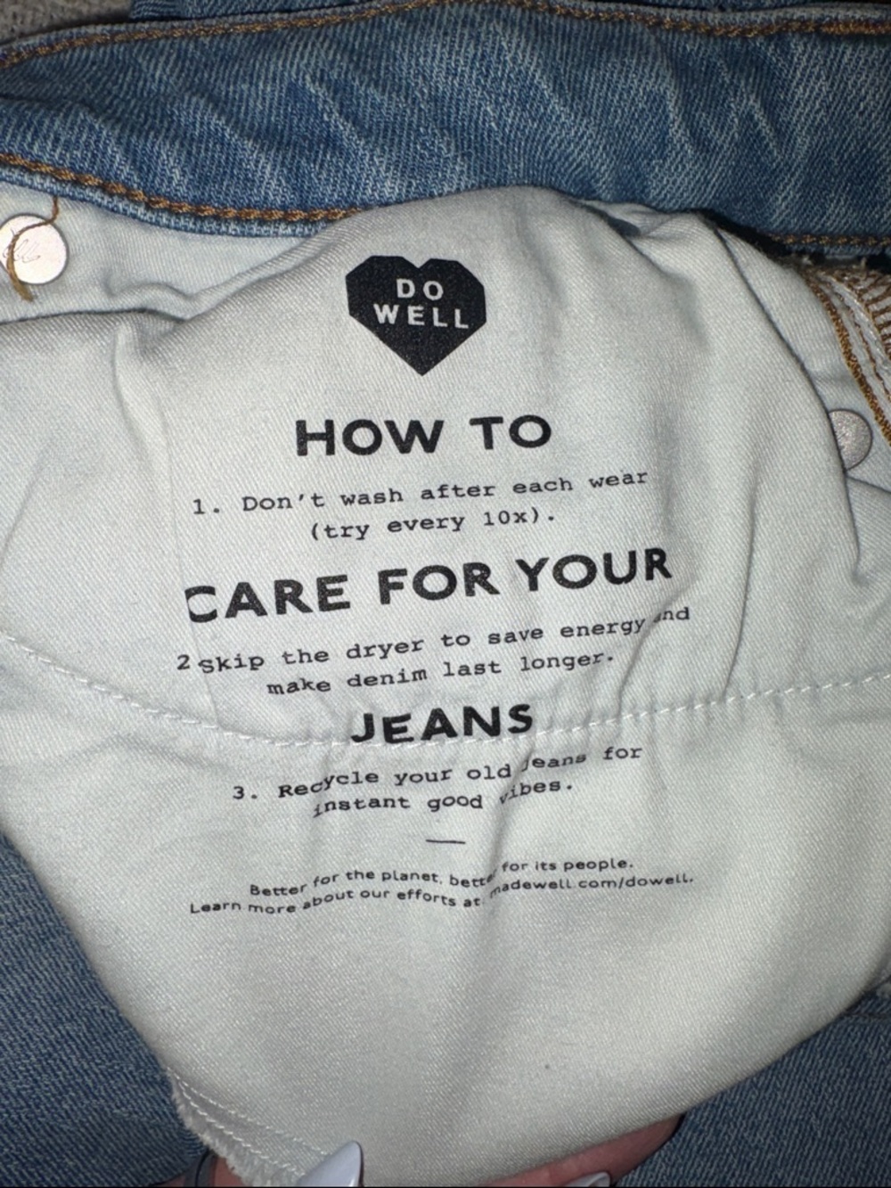 Madewell 90s Curvy Straight size 26 - Picture 6 of 8